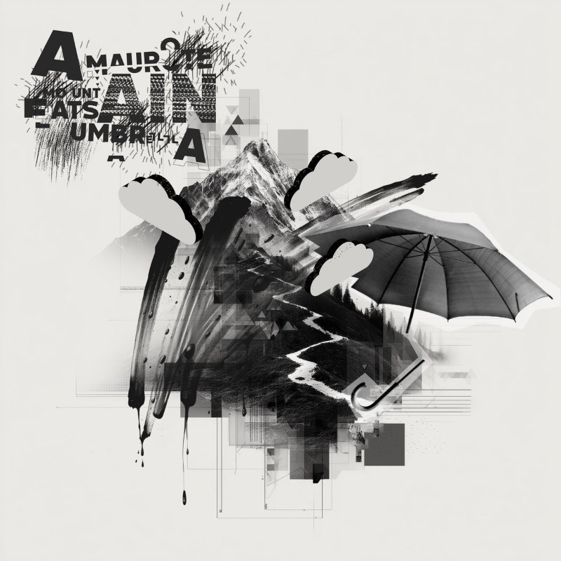 Mountain Eats Umbrella